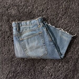 GAP Blue Jorts with Vintage Wash